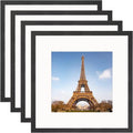 Modern Style A1-A4 Sizes A6 4X6 UV Printed Wood Photo Frames Wall Mountable Freestanding Picture Art for Home Use