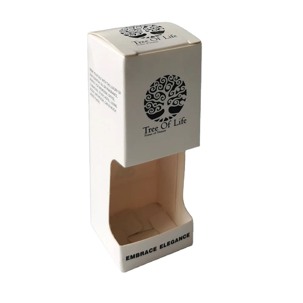 Custom Paper Window Box Small Essential Oil Box 10Ml Bottle Paper Gift Box for Cosmetic