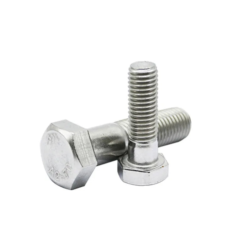 Fastener Stainless Steel Building Material Hex Head Bolts DIN931 High Quality