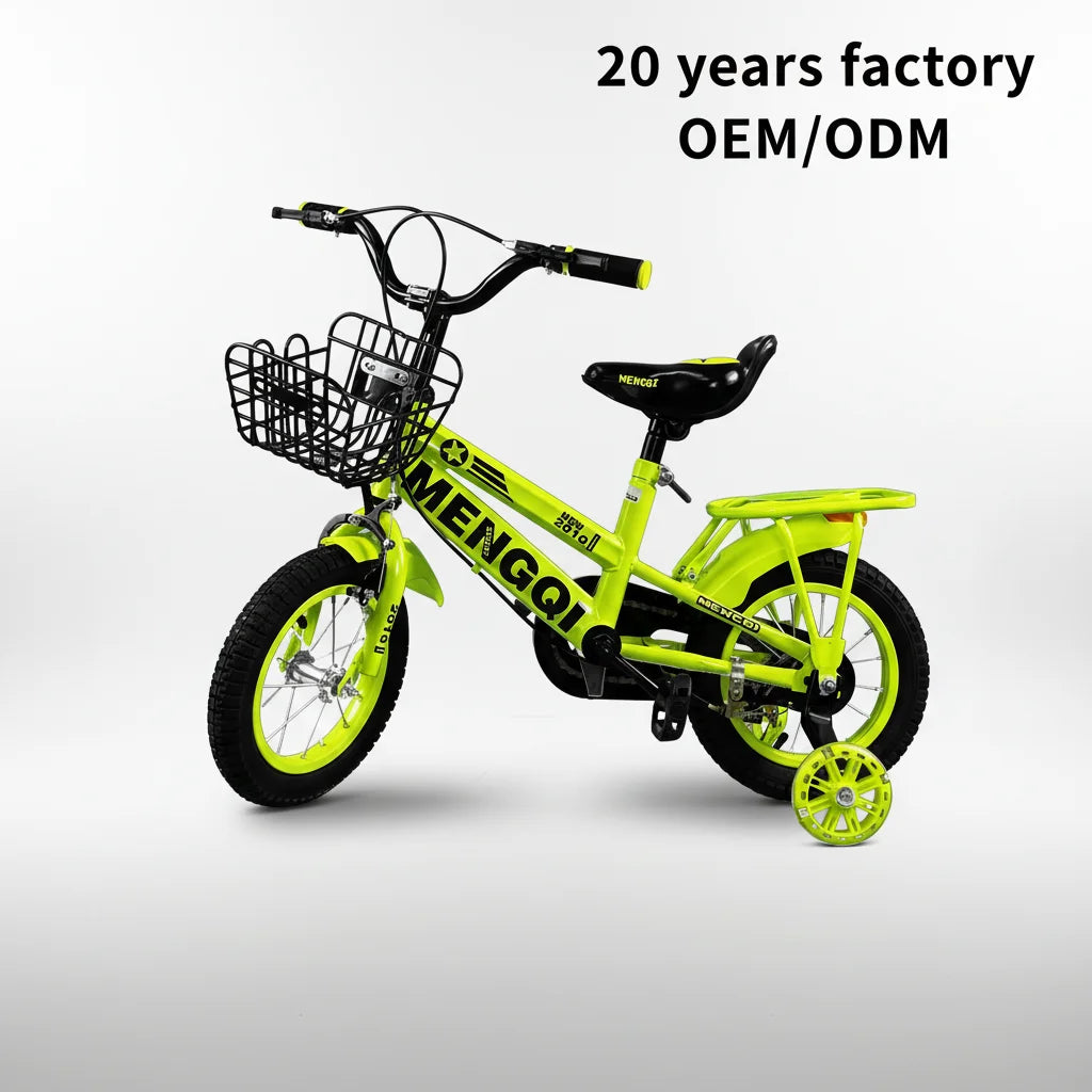 China Factory Customized 2026 New Children's Bicycle 12 Inch With Training Wheels Kids Bicycle 3-8 Year Children Bike