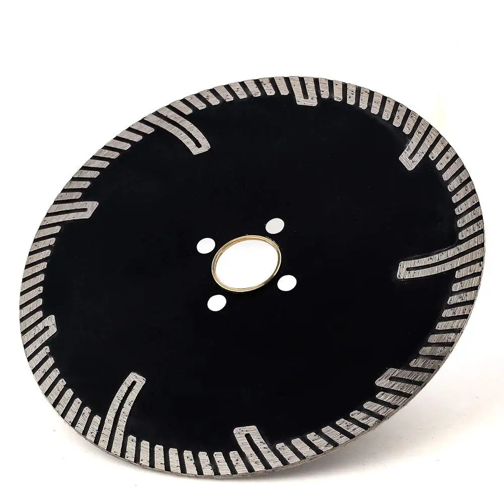 Industrial Grade Diamond Turbo Cutting for Granite Marble Concrete Hot Pressed Ceramic White Sintered for Angle Grinder-OEM