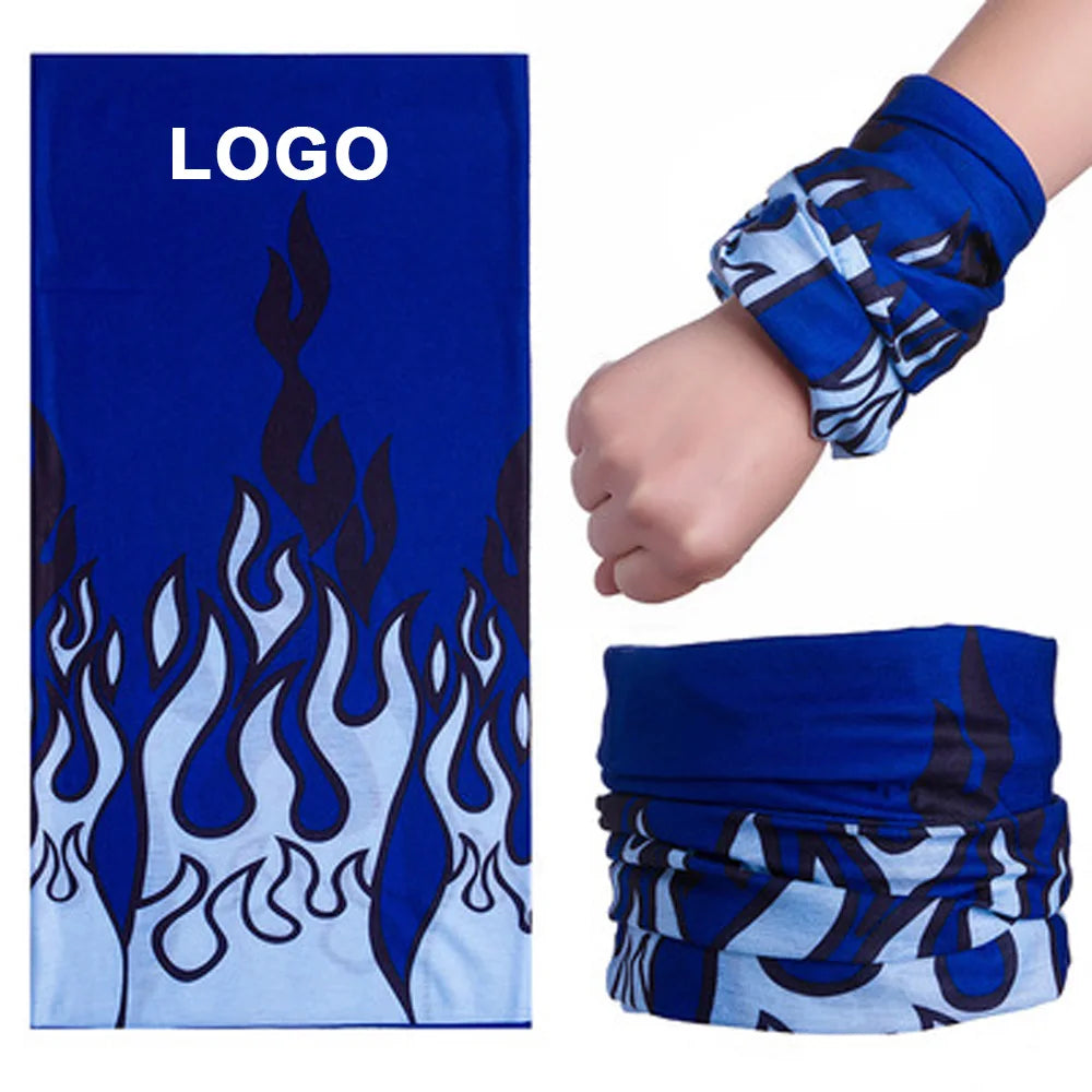 Custom Logo Party Mask Party Gift Head Scarf Multi-Use Seamless Magic Scarf Bandana-Eco-Friendly Breathable Birthday Gift