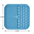 Custom LOGO Durable Dog Bowl Slow Feeder Dog Silicone Lick Mat with 72 Super Suction Dog Food