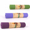 TPE Yoga Mat Non Slip Eco Friendly Private Label for Home Gym and Studio Use Custom Logo Ready Durable Daily Comfort