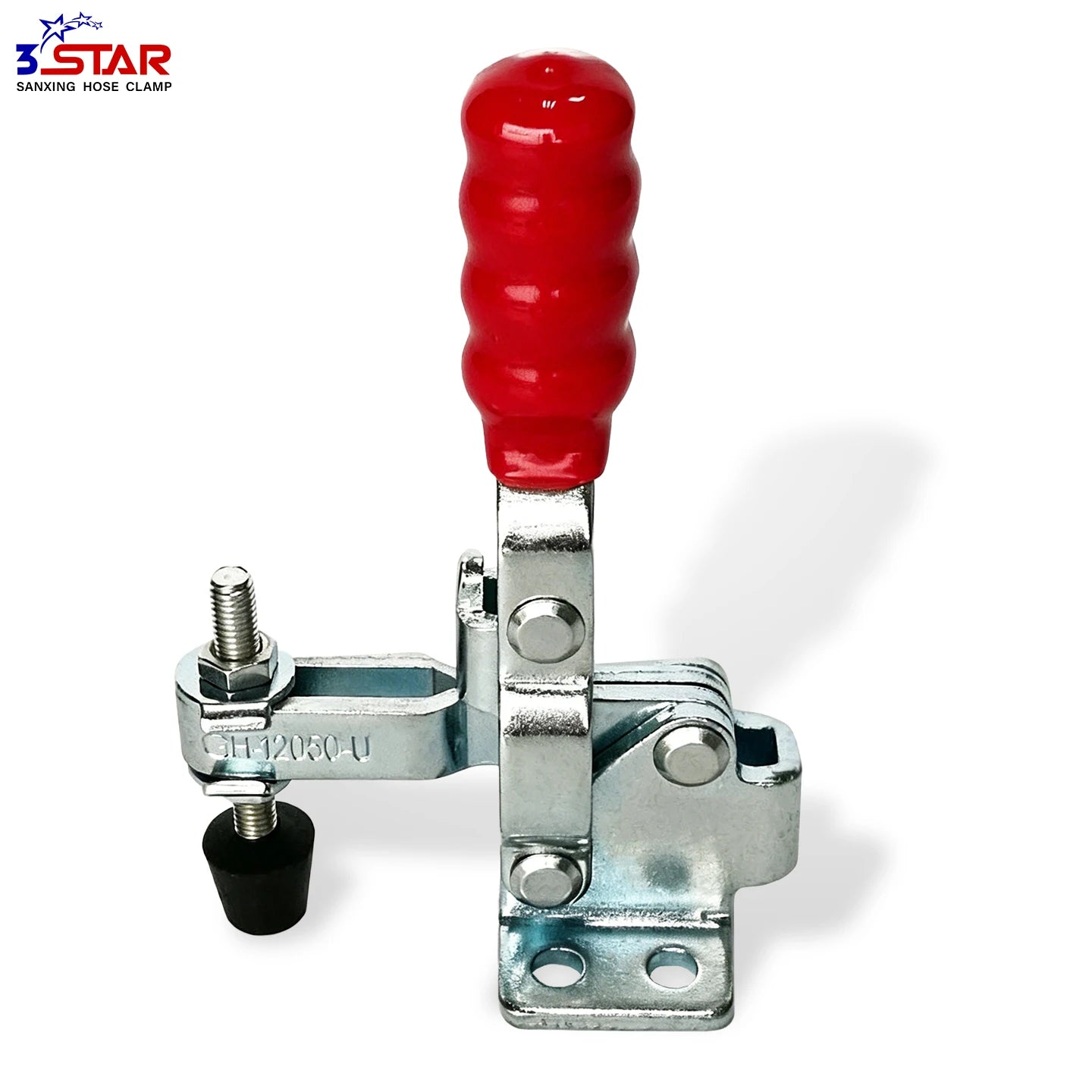 GH-12050-U Antislip Red Horizontal Quick Release Hand Tool Toggle Clamp