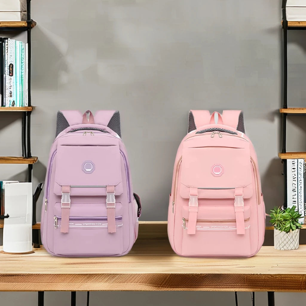 New Computer Bag Fashionable Large Shoulder Bag 15.6 Inch Waterproof Secondary School Students Schoolbag Casual Trend Backpacks