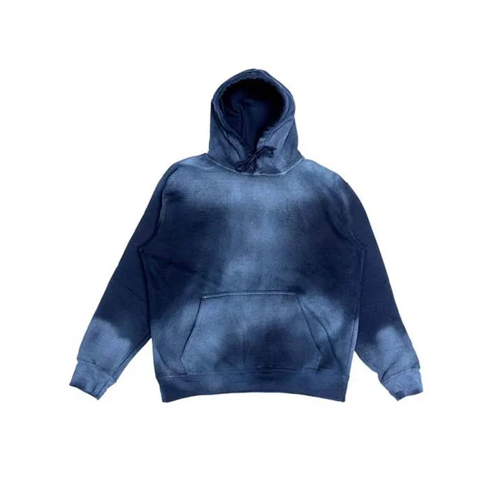 Oversized Vintage Distressed Hoodie Sweatshirt Custom Cotton Acid Wash Vintage Hoodies for Men