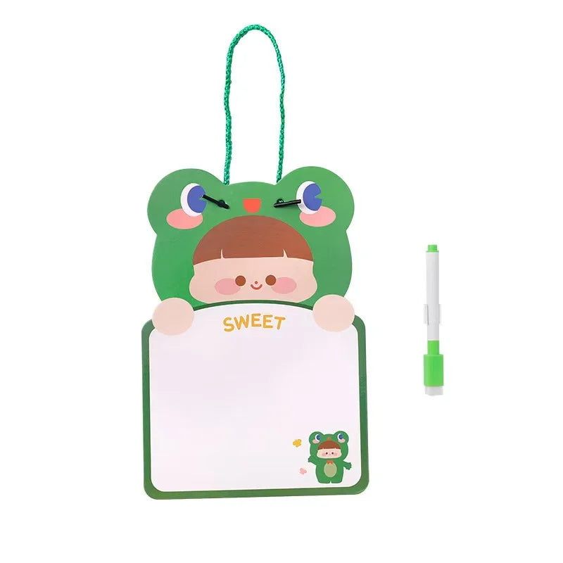 Erasable Cartoon-Shaped Children's Graffiti Whiteboard-Small Gift Prize for Students