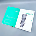 Professional Printer Custom and Print Trim Size Hardcover Novel Book Printing Gold Foil Leather Book Printing