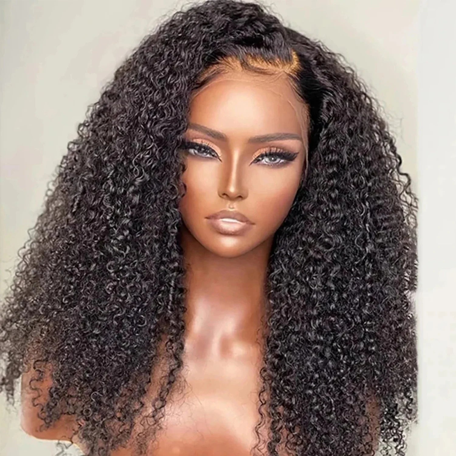 Cheap Short Bob Wigs Human Hair Kinky Curly Lace Front Wigs Human Hair Wholesale Glueless HD Lace Frontal Wigs for Black Women