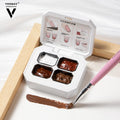Vinimay Custom logo Nail Gel Palette Autumn and Winter Styles High Pigment Pat Patting Gel Collection 4 Colors Gel Paint Palette