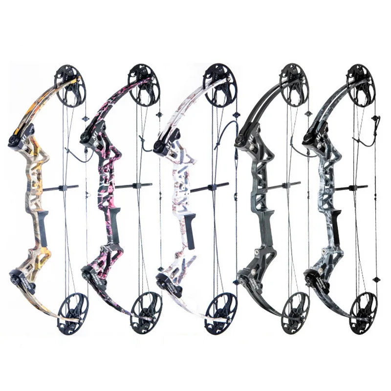 Bow Hunting Outdoor Sports Hunting Shooting Compound Pulley Bow Arrow Sets Weight Reduction Recurve Bow Archery