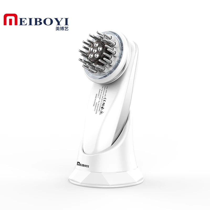 Meiboyi Classic Electric Massage Comb Scalp Hair Growth Comb Vibration Scalp Oil Applicator Beauty Salons Equipment