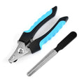 Professional Dog Nail Clippers for Large to Medium Dogs & Cats Stainless Steel Pet Nail Trimmers Cartoon Style Avoid Cutting
