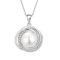 925 Sterling Silver Statement Women Fresh Water Pearls Pendant Jewelry Custom  Freshwater Pearl Pendant Necklace