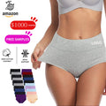 Women's Brief Female Plus Size Ladies Sports 5XL Women's Underwear Girls Beautiful High Waist Breathable Cotton Women's Panties