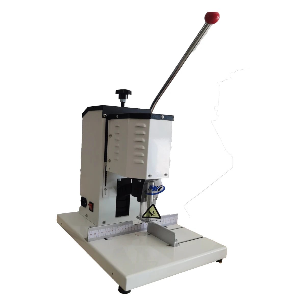 HY-50B Heavy-duty Electric Desktop Paper Notebook Ticket Hole Punching Machine