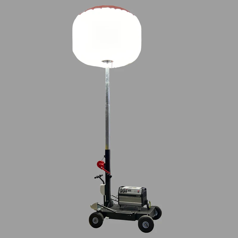Moonlightia Moonlightia Max 2000W LED Balloon Work Light 360 Adjustable Tripod Battery IP65 Rated for Mining Construction Fire