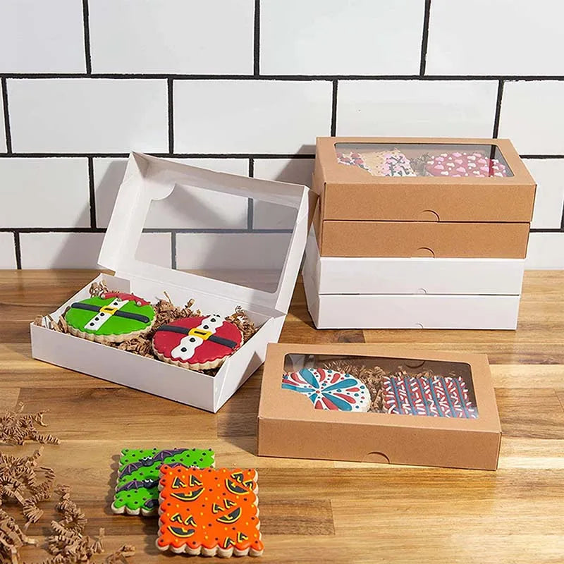 Environmentally Friendly Recyclable Disposable Food Grade Healthy Burger Packaging Box Food Kraft Paper Tray for Lunch Box
