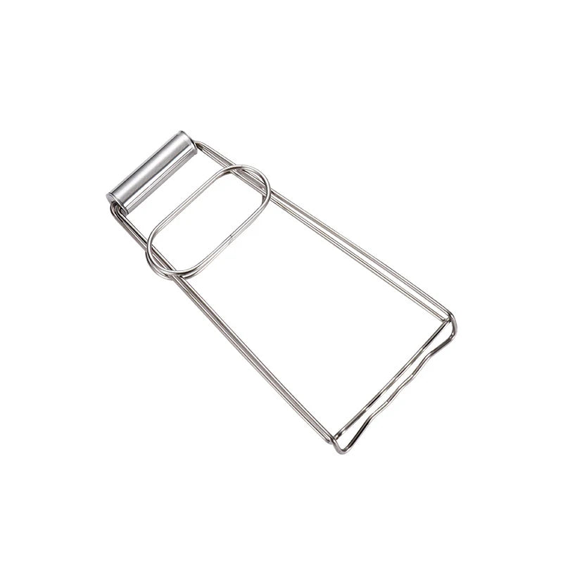 Wholesale Creative Stainless Steel Multifunctional Anti-Scald Clip Kitchen Utensils for Bowl Plate Dish Tongs