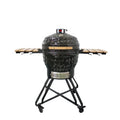 KIMSTONE 24 Inch  Outdoor Charcoal  Bbq Grill Kamado Bbq Grill Smoker Ceramic Bbq Grills