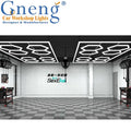 Professional High Power Car Repair Shop Hexagrid LED Lighting for Car Wash LED Detailing Light