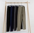 Wholesale Elastic Waist Casual Loose Casual 380gsm 100% Cotton Straight Leg French Terry Sweatpants