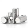Factory Custom M4 M5 M6 M8 M10 M12 Slotted Furniture Dowel Nut Insert 30mm Stainless Steel 304 316 Barrel Nut Hammer Nut