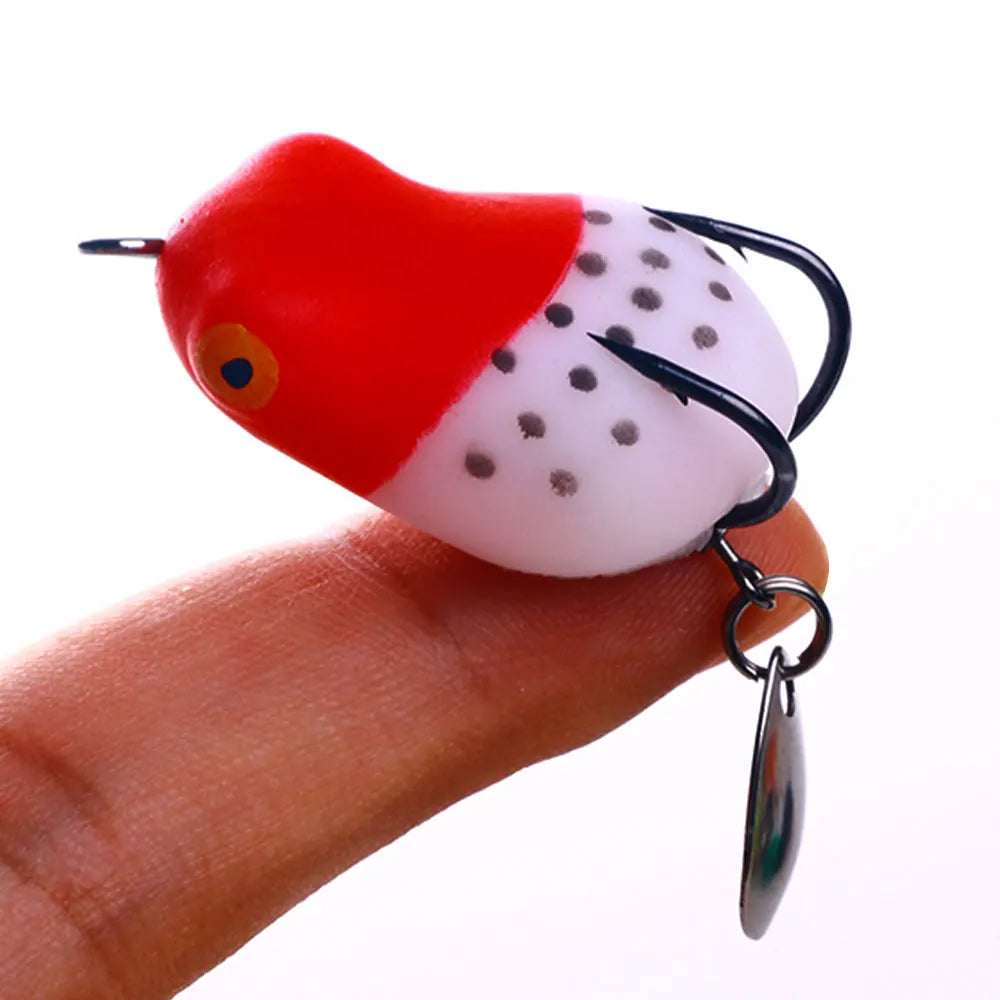 3CM/4.2G Topwater Wobblers Minnow Crankbaits for Fly Fishing Artificial Insect Soft Lures Frog Fishing Lures