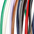 6mm Colorful Faux Sheepskin PU Leather Strap Findings Leather Cord String Rope DIY Necklace Bracelet Making