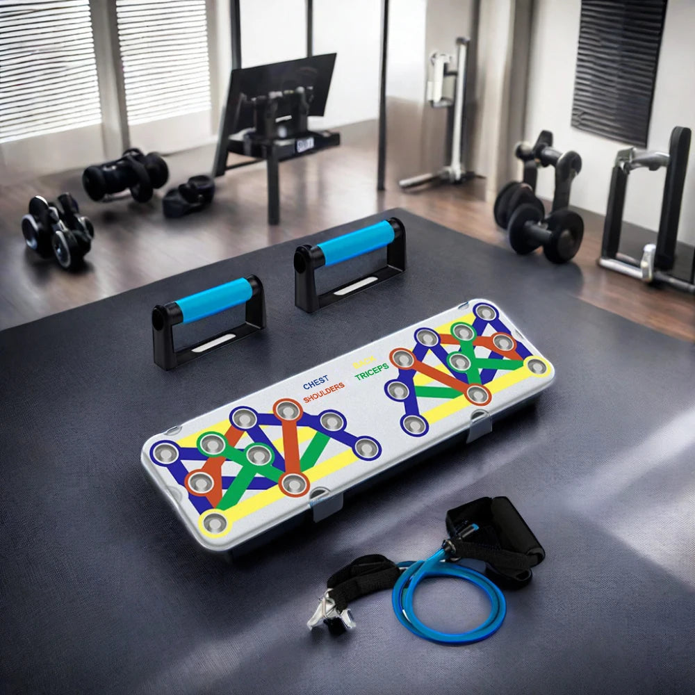 2024 New Arrivals Fitness Core Training Portable Aluminum Alloy Push up Plank Board Lightweight Balance Board Trainer