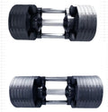 5-70LBS Adjustable Dumbbell SetGym Equipment Multi-function  Design Saving Home Space Weight Lifting Adjustable Dumbbell