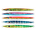 New Deep-sea Slow-Pitch Jig Lure160g 200g Tuna Bait Luminous UV Jigging Fishing Lures