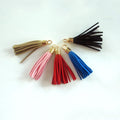 Deepeel RM057 Bag Strap Hooks Buckles DIY Leather Craft Sewing Accessory Handbag Clasp Tassel Pendant