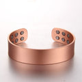 BioMagnetic Jewelry 2023 Hot Sale 99.99% Pure Copper Bangles for Arthritis Magnetic Bracelets Homme Men