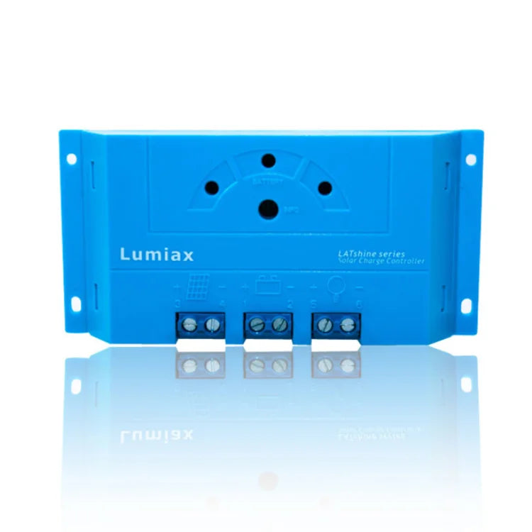 Lumiax 12v 24v Pwm Solar Charge Controller 10a for 300W Panel Solar Power System Home