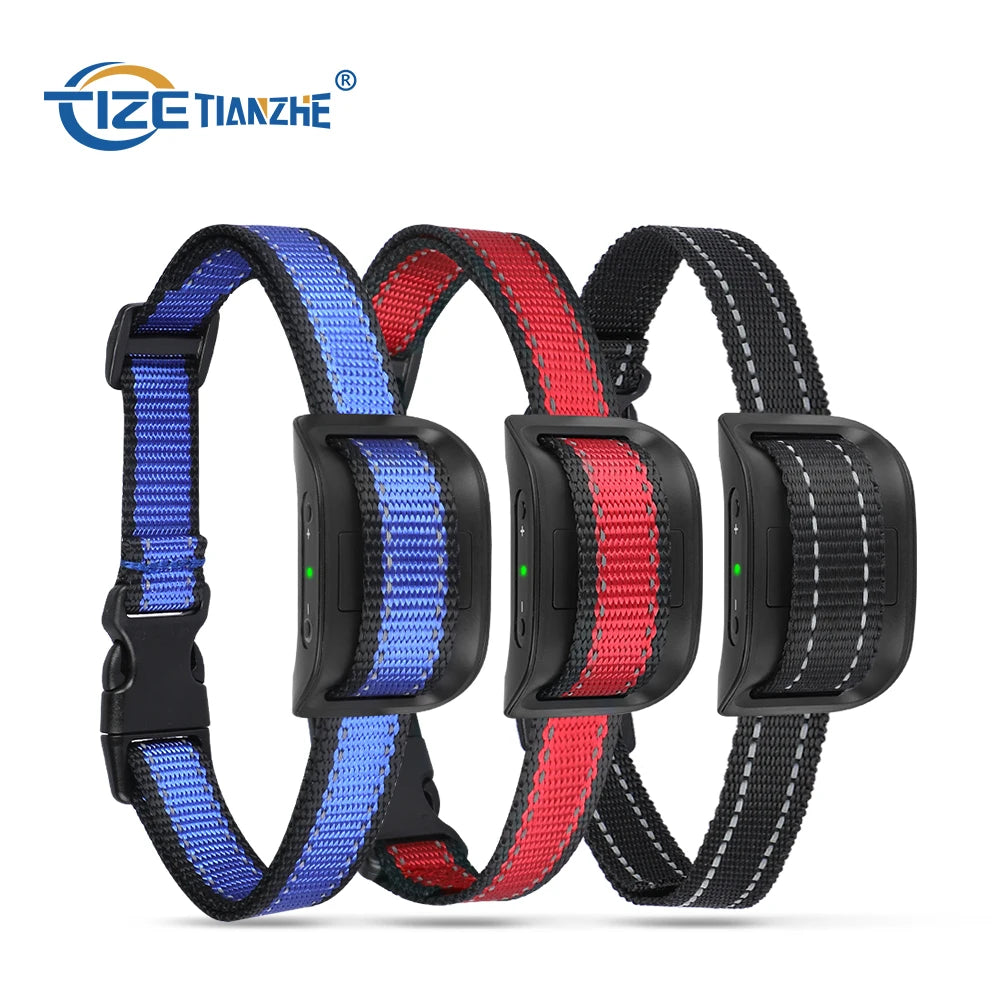 Tize Durable Dog Training Collar No Shock No Bark Anti Bark Collar