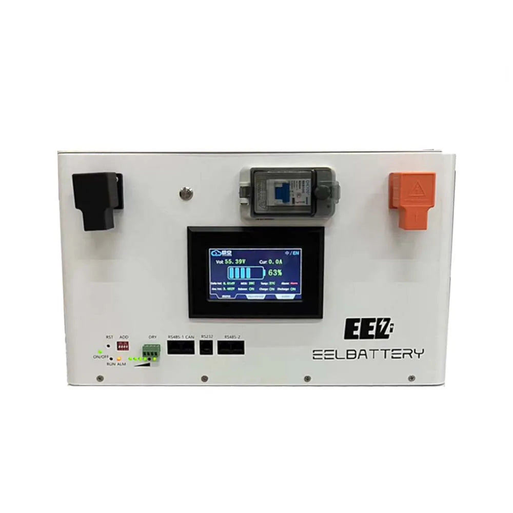 EU STOCK EEL 48V 16S JK V5 Stackable White DIY BOX Built-in JIKONG V19 200A BMS Inverter 2A Active Balance BMS Tax Free