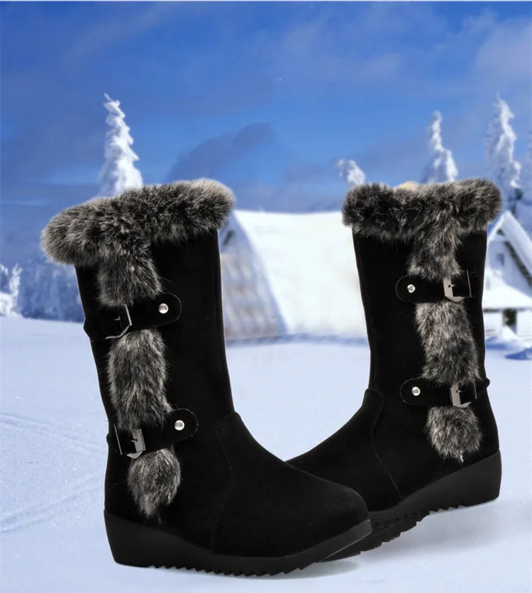 Classics Snow Winter Boots Women Shoes Women's Boots Fur Warm Outdoor Boots for Women Fashion