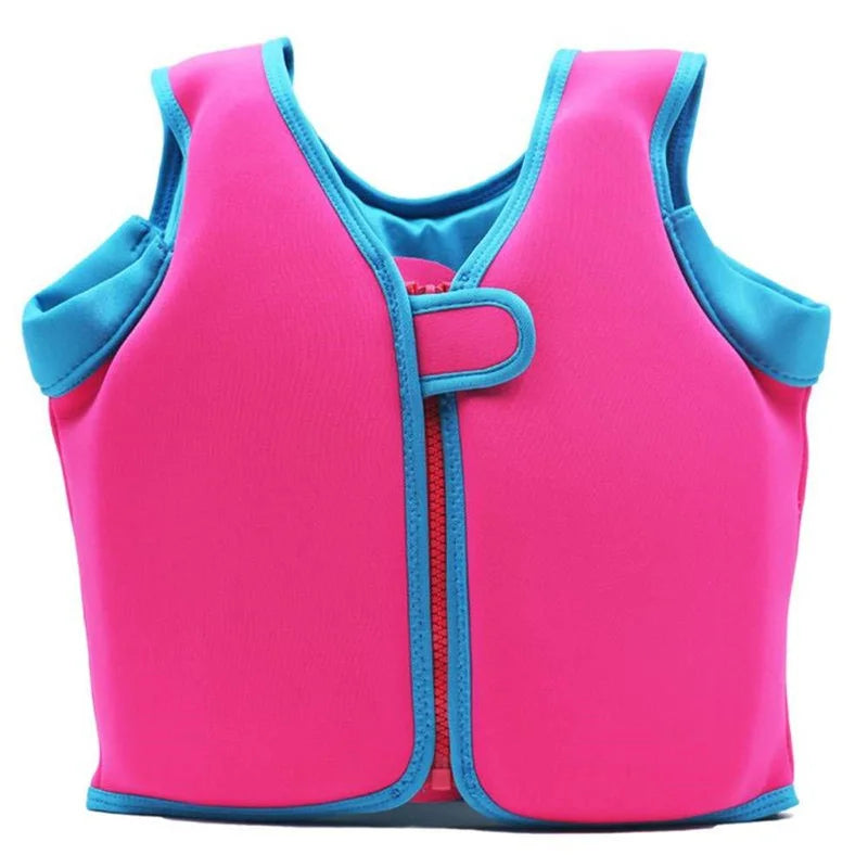 New Stock Swimsuit with Inflatable Buoyancy Life Jacket EPE Foam Training Gear for Boys and Girls for Life Saving