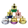 Wholesale 5g 10g Crown Empty Acrylic Cosmetic Cream Bottle Luxury Acrylic Jars for Face Cream MegaBDM