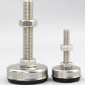 Furniture Fittings 316 Stainless Steel Silver Matt Polished Adjustable Leveling Kitchen Legs Furniture Feet