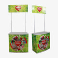 Factory Price Promotion Table Display Retail Portable Exhibition Display Counter Table for Store Expos and Trade Shows