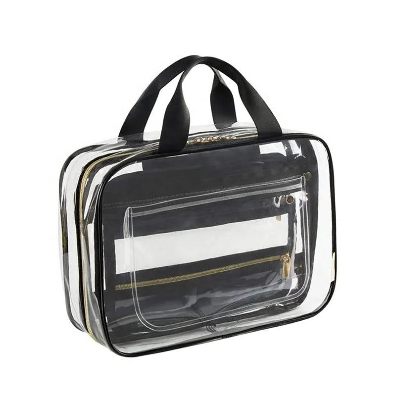 Hanging Hook Toiletry Travel Bag  Water-resistant Makeup Cosmetic Bag Travel Organizer for Accessories Shampoo