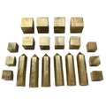 Wholesale Natural Pyrite Mineral Rock Stone Chalcopyrite Cubes and Points for Healing Decoration