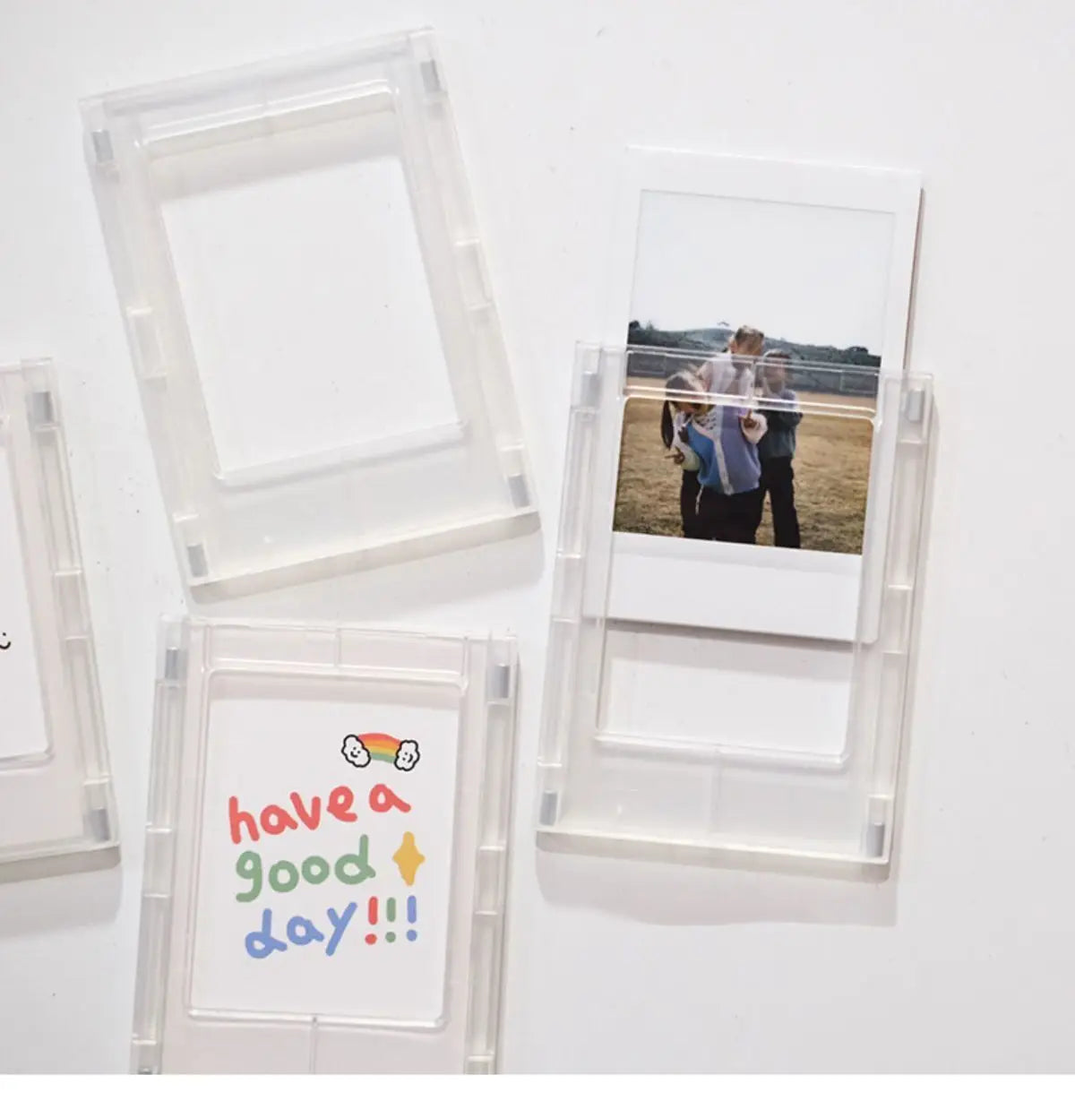 Magnetic Mini3 Inch Photo Frame Polaroid Photo Display Stand Desktop Decoration