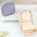 Factory Stock Zipper Mini Tampon Pack Lipstick Bag Corduroy Sanitary Napkin Storage Menstrual Pad Bag Sanitary Pad Pouch