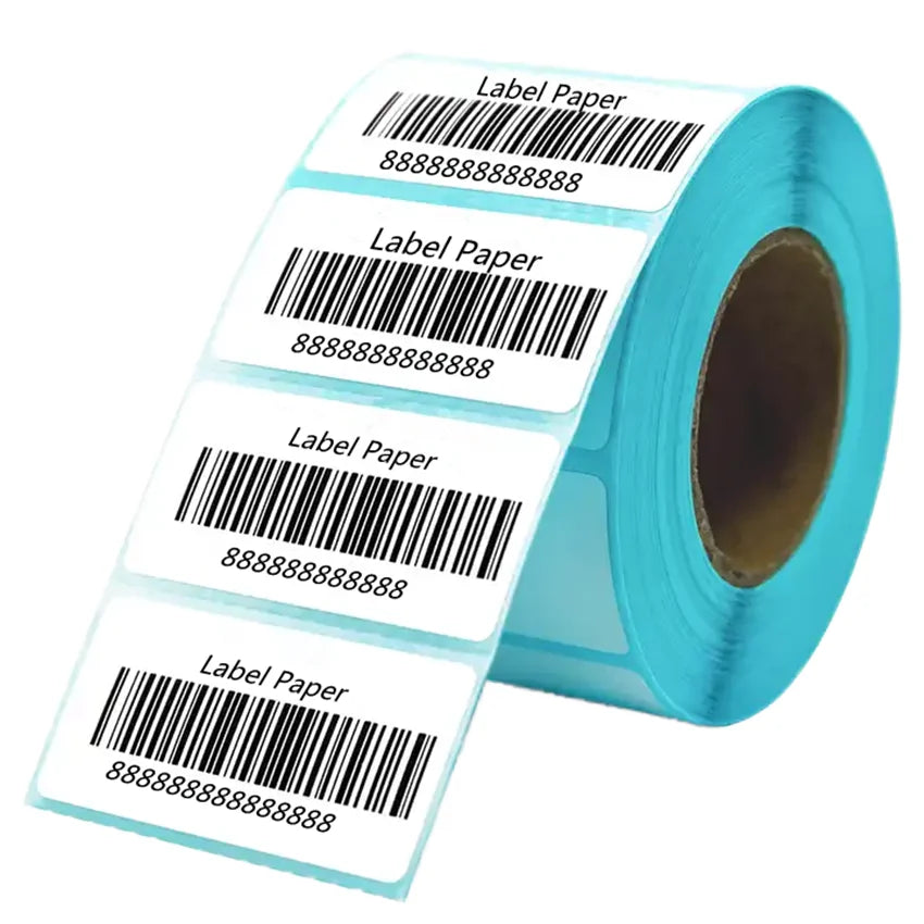 Factory Direct 40X30mm Thermal Adhesive Paper Water Proof Oil Proof Labels Strong Stickiness Supermarket & Exhibition Promotion
