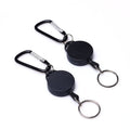 Wholesale Custom Retractable Nurse Badge Reel with Carabiner Keychain Name ID Card Badge Holder