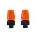 Plastic Adjustable Garden Irrigation Mist Nozzle Micro Irrigation Sprinkler Fogger Atomizing Nozzle